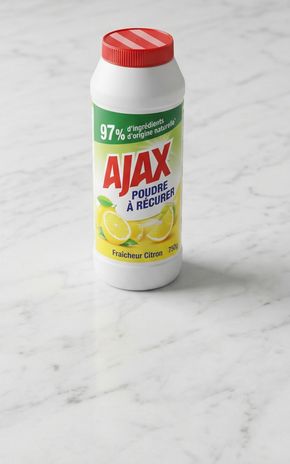 Le Nettoyant poudre à récurer "AJAX"
