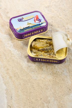 Les Sardines au pesto
