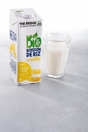 La Boisson au lait de riz vanille BIO et sans gluten