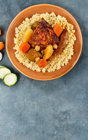 Le Couscous poulet, merguez