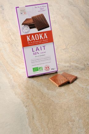 Le Chocolat au lait 32% BIO