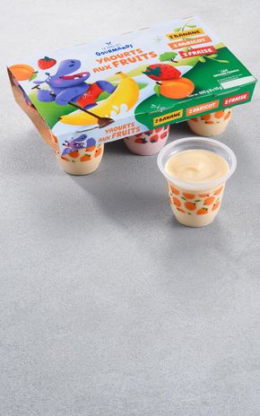 Les Yaourts brassés aux fruits