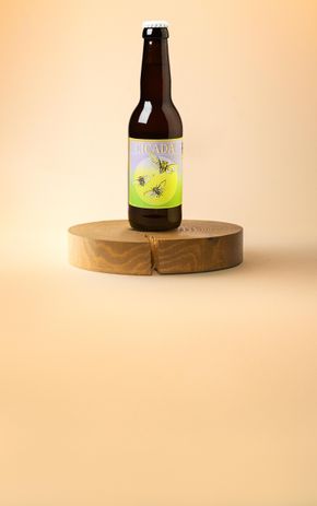 La Bière blonde Cicada "La Brasserie du Merle"