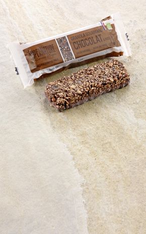 La Barre de granola chocolat et graines BIO