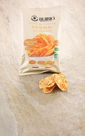 Les Chips de tempeh original BIO "Bijibio"