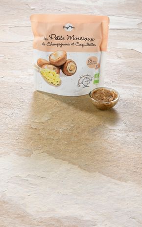 Les Petits morceaux de champignons et coquillettes "Popote" BIO