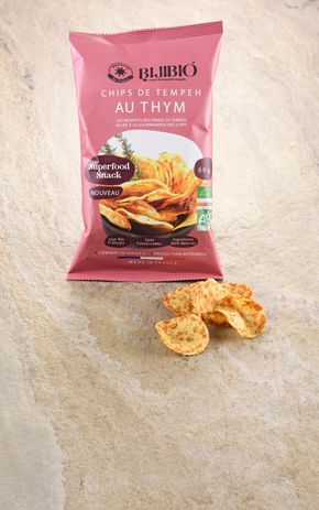 Les Chips de tempeh au thym BIO "Bijibio"