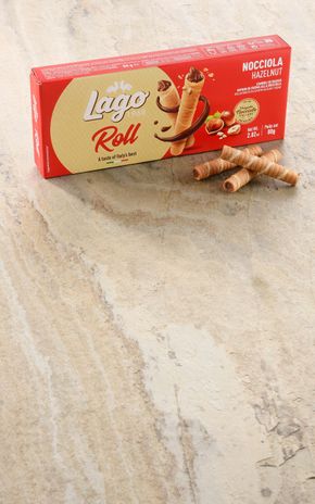 Les Rouleaux de gaufrette fourrés à la noisette