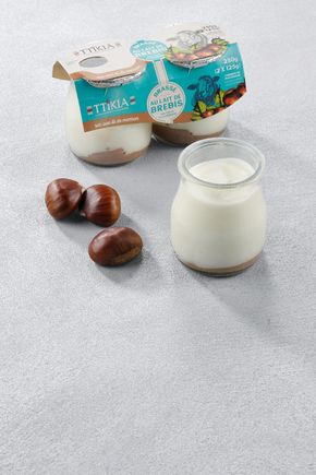 Le Yaourt  brassé au lait de brebis au marron