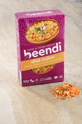 Le Dal lentilles corail à la noix de coco BIO