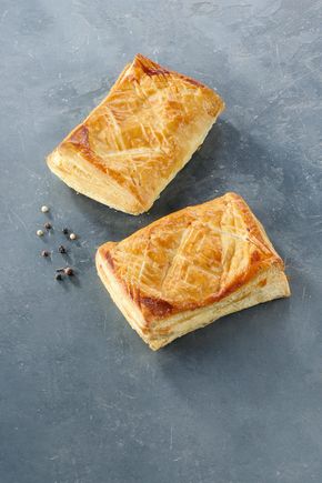 Les Feuilletés poulet et champignons