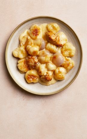 Les Gnocchi au poulet et à la cancoillotte