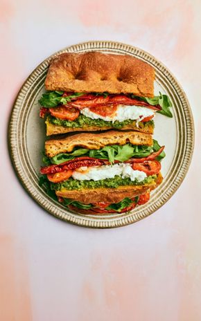 Le Sandwich focaccia veggie