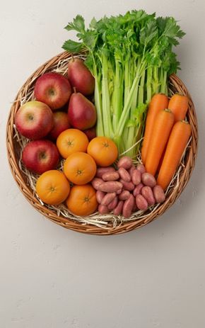 Le panier de fruits et de légumes de saison BIO - 5kg