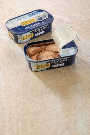 Le Foie de morue au naturel