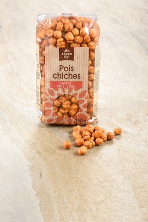 Les Pois chiches grillés saveur chili lime