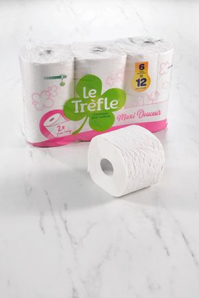 Le Papier toilette maxi douceur "Le Trèfle"