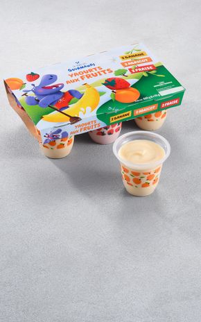 Les Yaourts brassés aux fruits