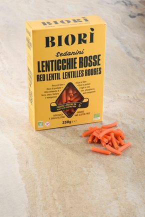 Les Sedanini de lentille corail BIO