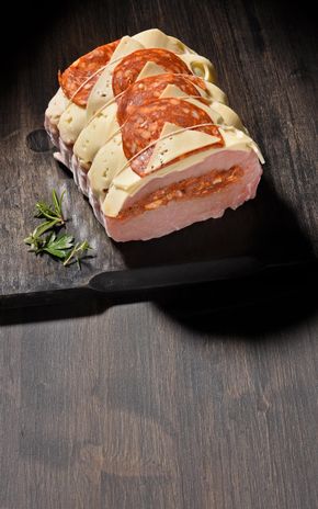 Le rôti de porc au chorizo