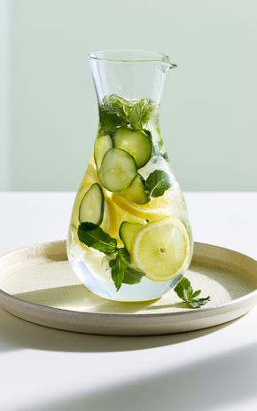 L’Eau concombre citron menthe