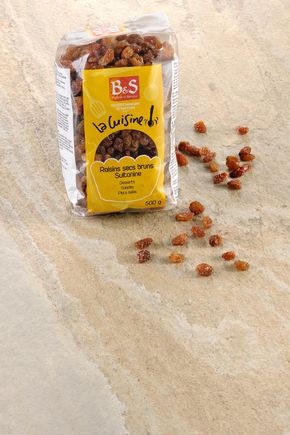 Les Raisins bruns sultanine