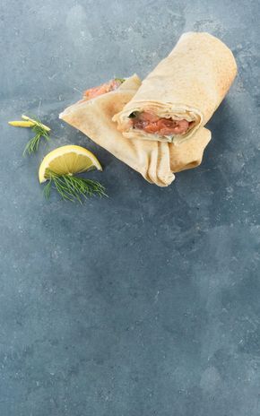 Le Wrap saumon fumé