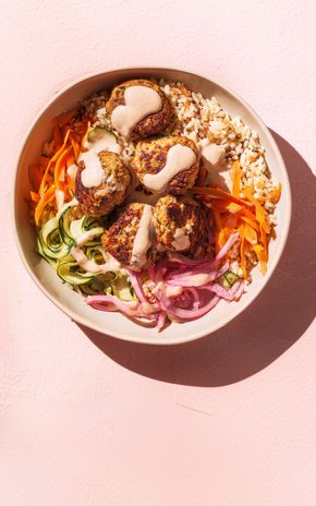 Les Boulettes veggie en bowl