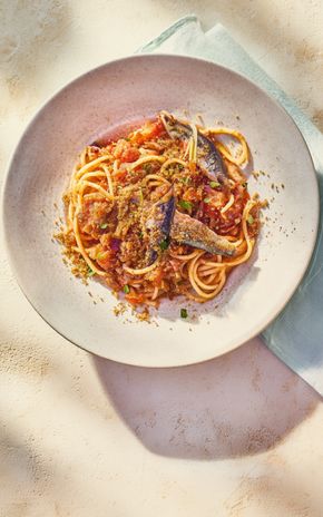 Les Pasta con le sarde