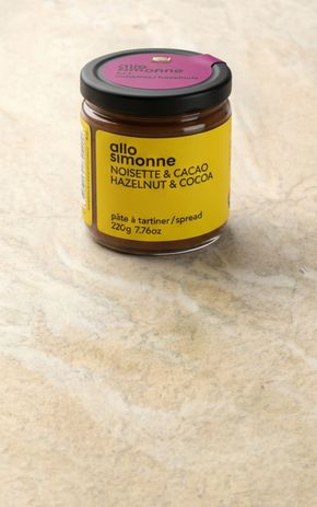 La Pâte à tartiner noisette et cacao "Allo Simonne"