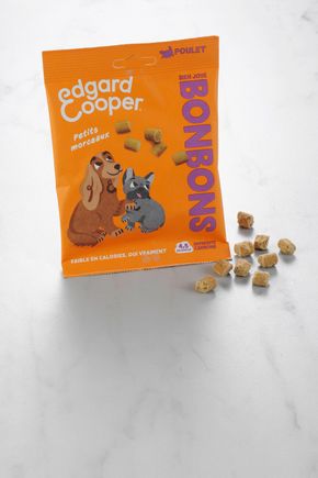 Les Bonbons au poulet pour chien "Edgard & Cooper"