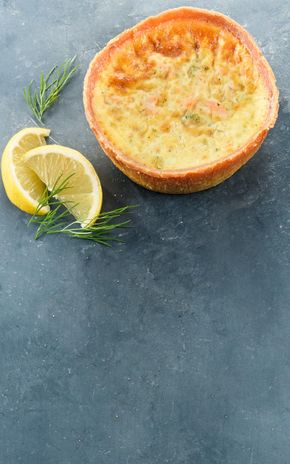 La Quiche saumon et brocolis
