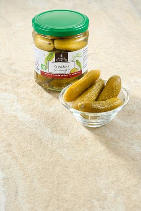 Les Cornichons au vinaigre BIO