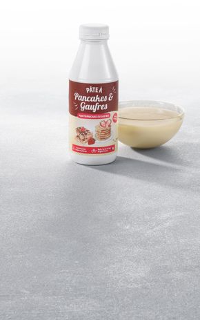 La Pâte à pancakes et gaufres