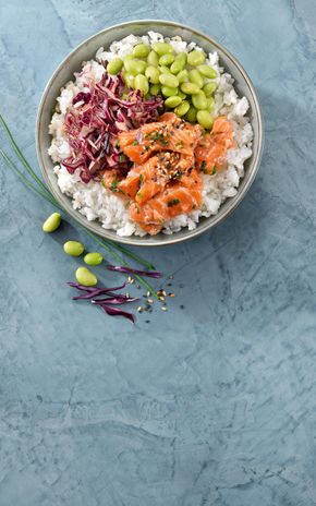 Le Poké saumon teriyaki