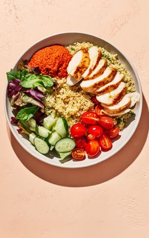 Le Bowl Muhamara Poulet Grillé