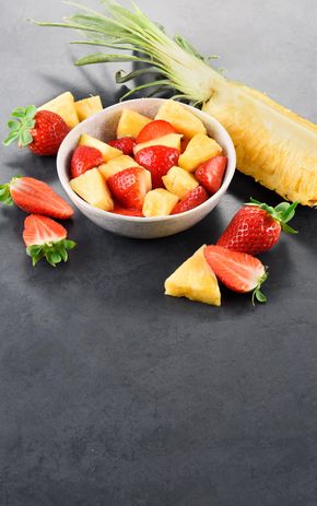 Le Duo ananas fraise