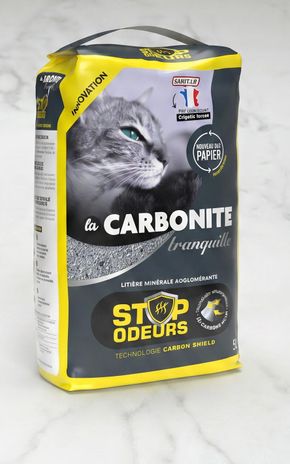 La Litière pour chat minéral et agglomérante contre les odeurs "Tranquille"