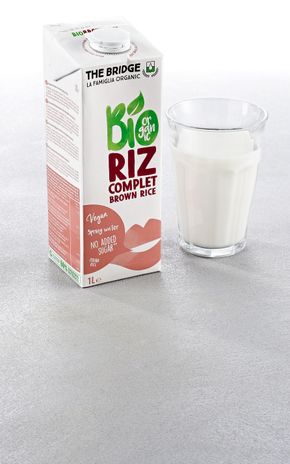 La Boisson riz complet BIO et sans gluten