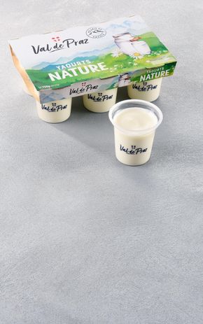 Les Yaourts brassés natures "Val de Praz"