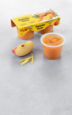 Les Desserts pomme yuzu