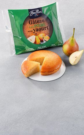 Le Gâteau au yaourt à la poire