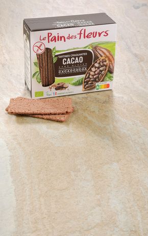 Les Tartines craquantes cacao BIO et sans gluten