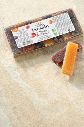 Les  Pâtes de fruits BIO