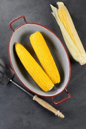 Les Épis de maïs cuits à basse température