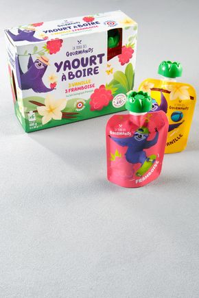 Les Gourdes vanille framboise
