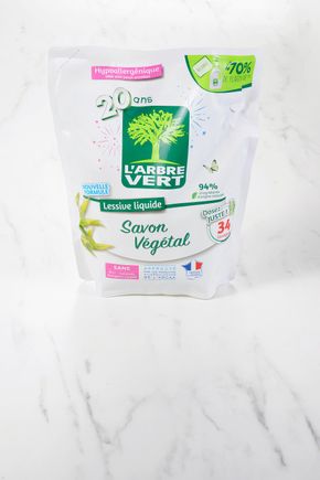 La Recharge de lessive liquide au savon végétal - 34 lavages "Arbre vert"