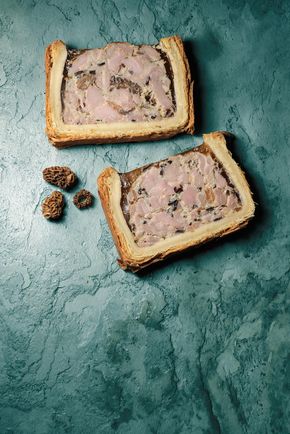 Le Pâté en croûte volaille morilles