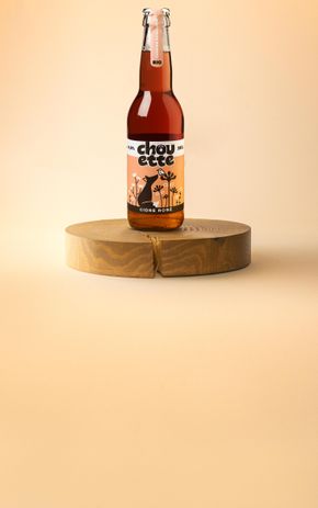 Le Cidre rosé BIO "La Chouette"