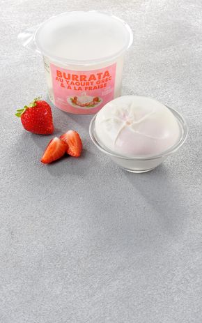 La Burrata  à la fraise